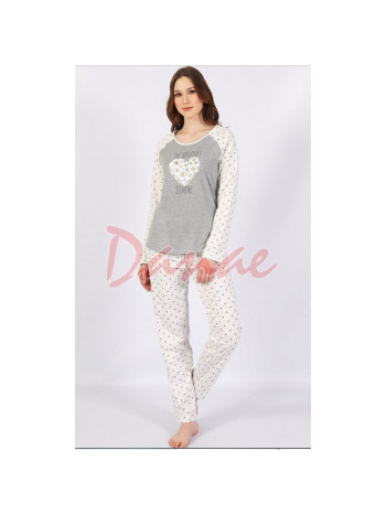 Bouquet - kytice z kopretin - dámské pyžamo