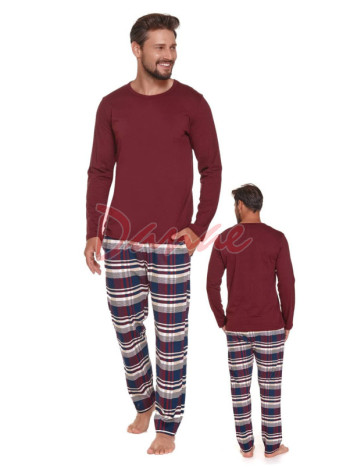 Sangria - pánské pyžamo dlouhé