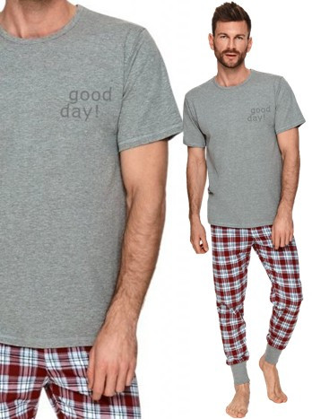 Pyžamo Good Day - krátký rukáv - dlouhé kalhoty