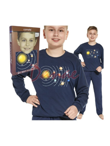 Dětské pyžamo dlouhé s patenty Planety