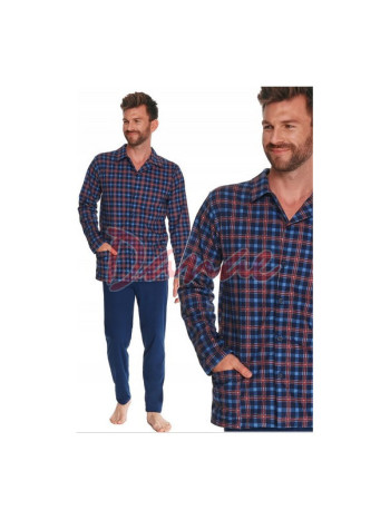Richard - pyžamo s rozepínáním na knoflíky