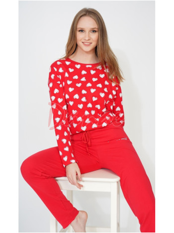 Dámské pyžamo se srdíčky Amore