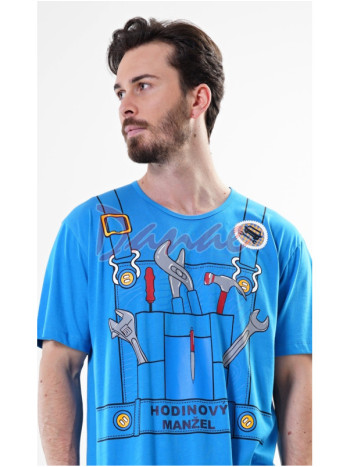 Pánská noční košile Hodinový manžel 