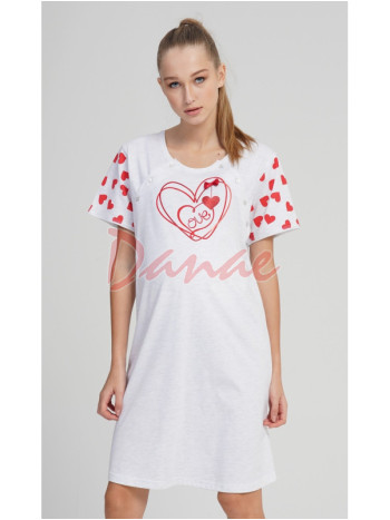 Kojící košile se srdíčkami pro maminky Láska