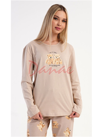 Dámské pyžamo dlouhé Pretty Vibes