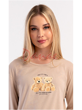 Dámské pyžamo dlouhé Pretty Vibes