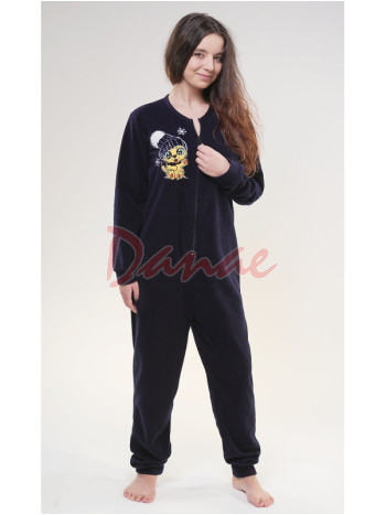 Dámský polarový overal na zip Tygřík