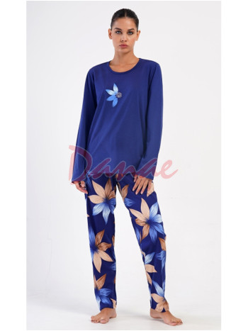 Dámské pyžamo dlouhé Sára - až do 4XL