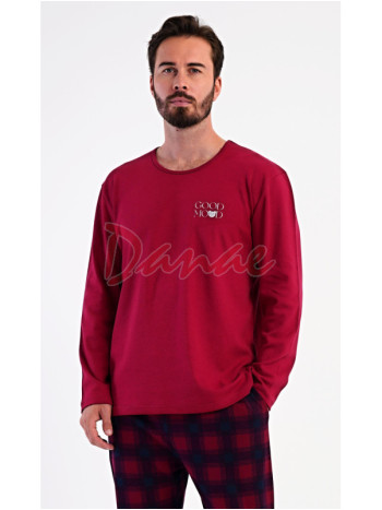 Pánské bavlněné pyžamo dlouhé Good Mood