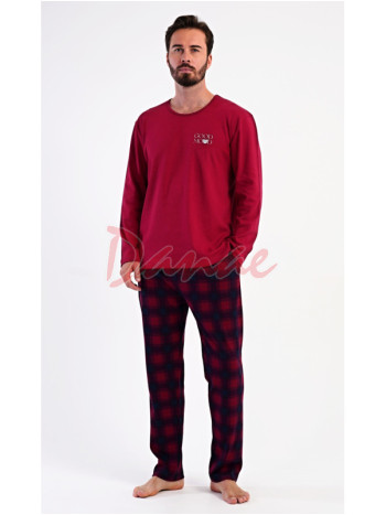 Pánské bavlněné pyžamo dlouhé Good Mood