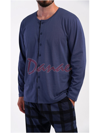 Pánské bavlněné pyžamo dlouhé Rudolf