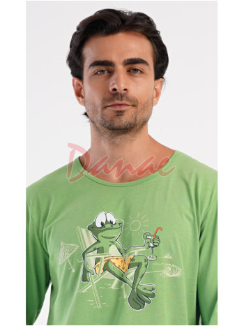 Pánské bavlněné pyžamo dlouhé No Stress