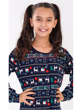 Dětský bavlněný overal na spaní Mery Christmas