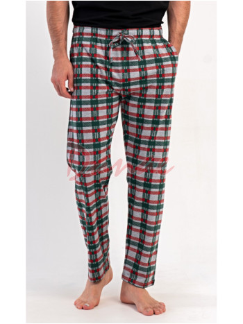 Pánské pyžamové kalhoty kárované Paul