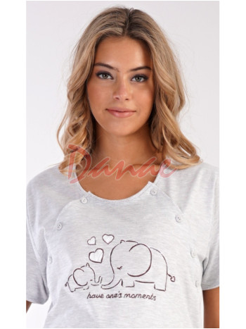 Mateřské pyžamo se sloníky