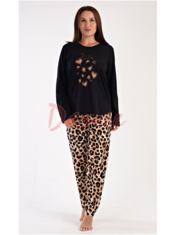 Dámské pyžamo dlouhé nadměrné Be cool and kind