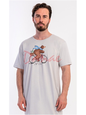 Pánská noční košile krátký rukáv Just Ride